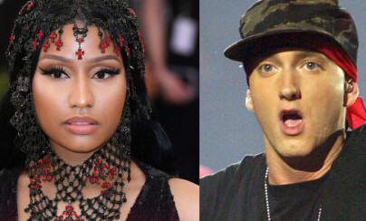 Eminem fyrer opp under romanserykter